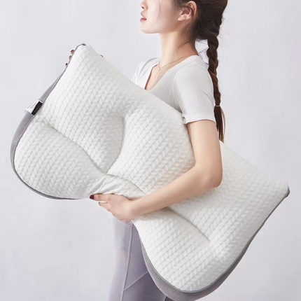 （总）九歌枕芯 2024新款直播热卖款 天然抑菌天丝喵喵科学3D分区枕头枕芯