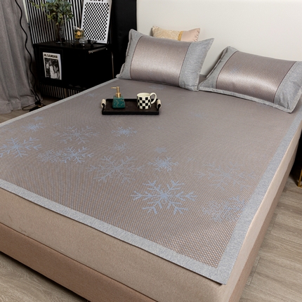 91家纺网 家纺一手货源 找家纺 （总）青雅席业 2025新款可机洗水洗压光冰藤三件套