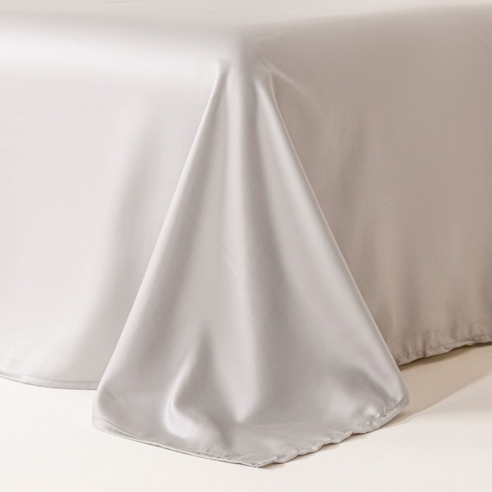 91家纺网 家纺一手货源 找家纺 涵宸 2024新款兰精天丝棉纯色单品-床单 床单-太空灰