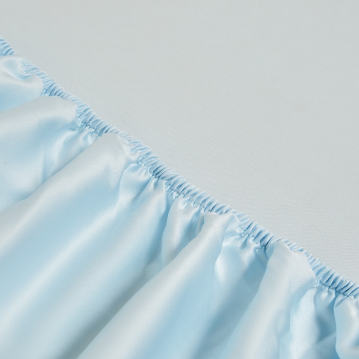 91家纺网 家纺一手货源 找家纺 涵宸 2024新款兰精天丝棉纯色单品-床笠 床笠-海天兰