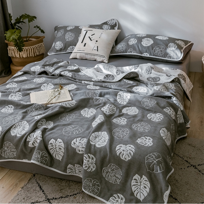 91家纺网 家纺一手货源 找家纺 （总）朴尔2024经典六层纱布全棉毛巾被系列-朴尔经典款常年备货