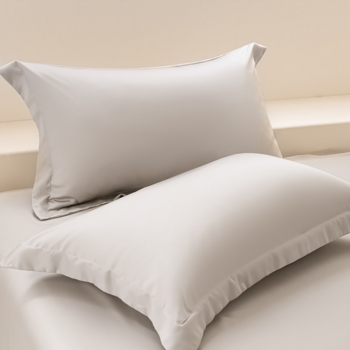 91家纺网 家纺一手货源 找家纺 涵宸 2024新款兰精天丝棉纯色单品-枕套 枕套-太空灰