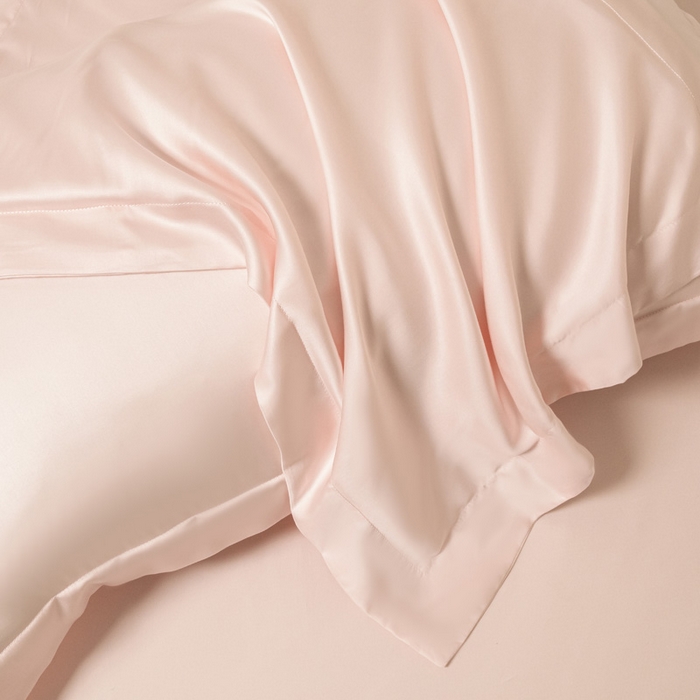 91家纺网 家纺一手货源 找家纺 涵宸 2024新款兰精天丝棉纯色单品-床单 床单-肉桂粉