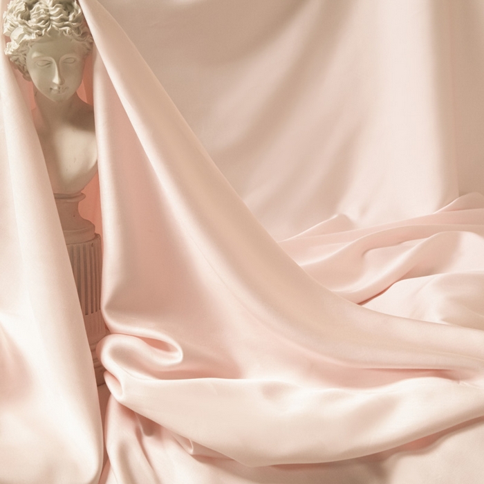 91家纺网 家纺一手货源 找家纺 涵宸 2024新款兰精天丝棉纯色单品-床单 床单-肉桂粉