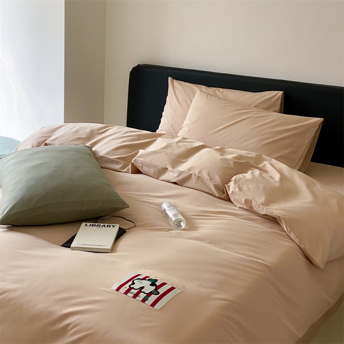 91家纺网 家纺一手货源 找家纺 三味舒屋 2024新款设计师款大织标全棉水洗棉套件 瑞秋