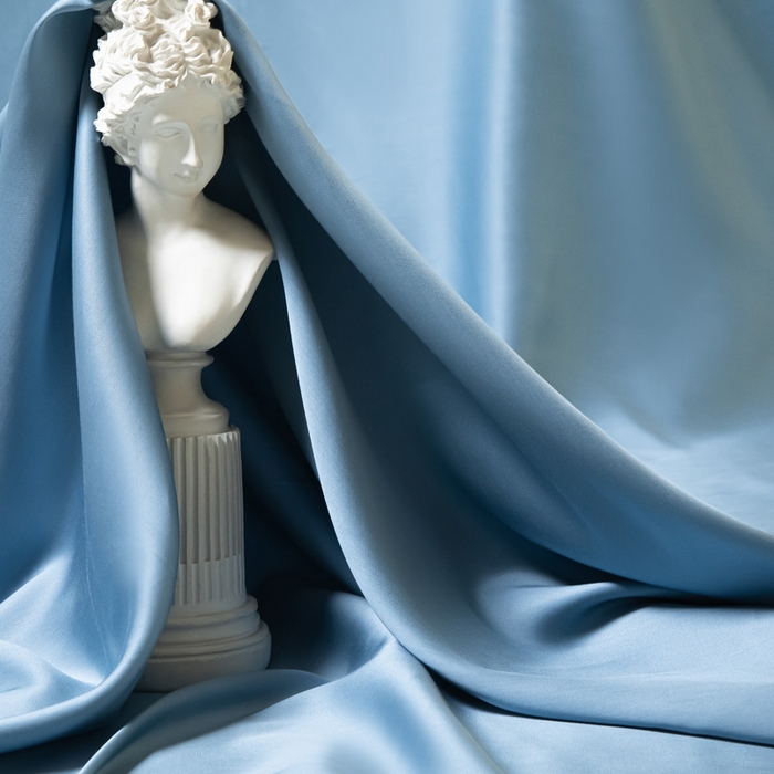 91家纺网 家纺一手货源 找家纺 涵宸 2024新款兰精天丝棉纯色单品-床单 床单-星耀兰