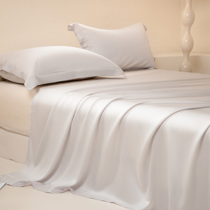 91家纺网 家纺一手货源 找家纺 涵宸 2024新款兰精天丝棉纯色单品-床单 床单-太空灰