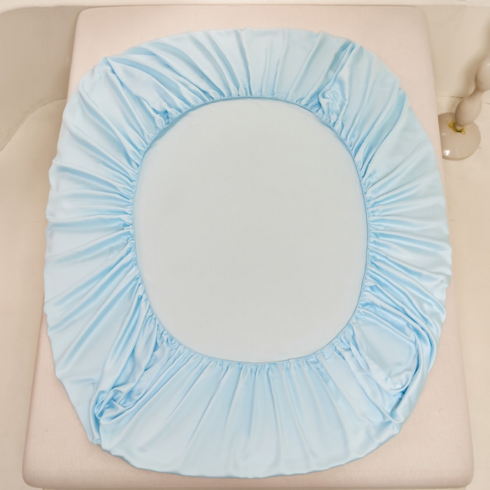 91家纺网 家纺一手货源 找家纺 涵宸 2024新款兰精天丝棉纯色单品-床笠 床笠-海天兰