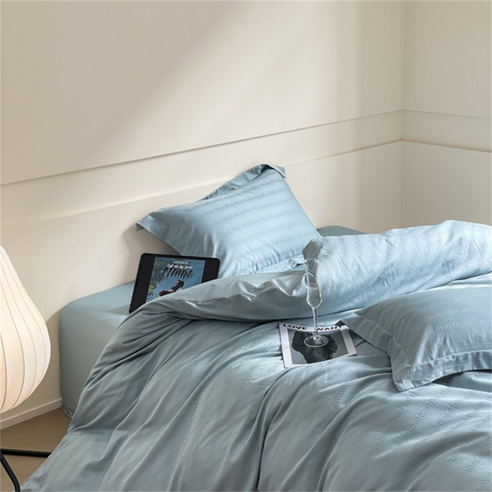 91家纺网 家纺一手货源 找家纺 涵宸 2024新款全棉大提花系列四件套 维秘-兰