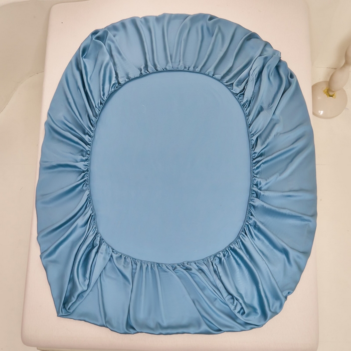 91家纺网 家纺一手货源 找家纺 涵宸 2024新款兰精天丝棉纯色单品-床笠 床笠-星耀兰