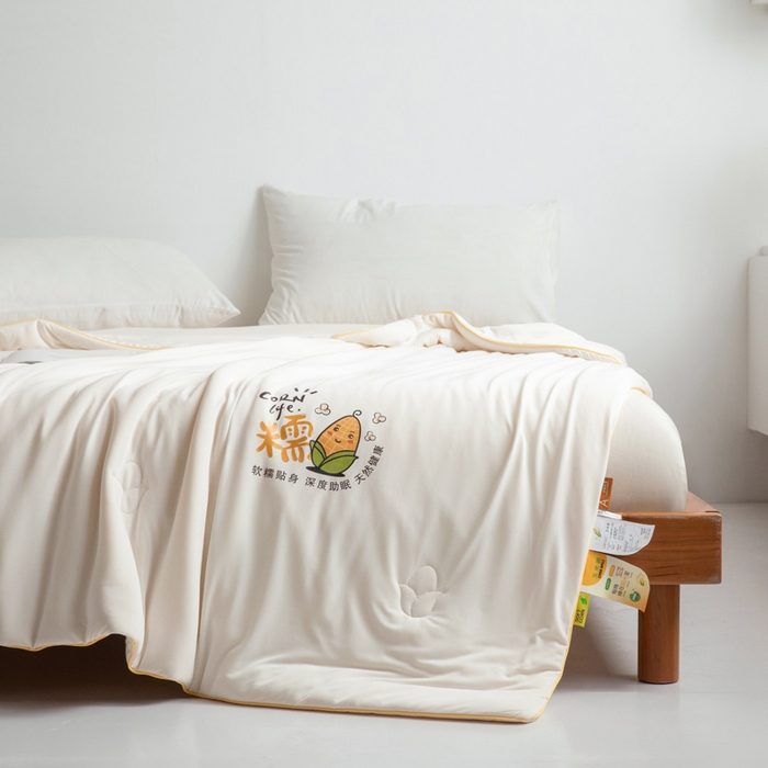 91家纺网 家纺一手货源 找家纺 （总）慕尚家纺 2025新款针织玉米被夏被