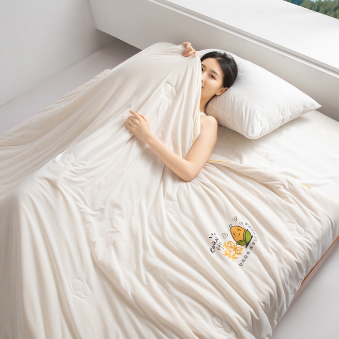 91家纺网 家纺一手货源 找家纺 （总）慕尚家纺 2025新款针织玉米被夏被