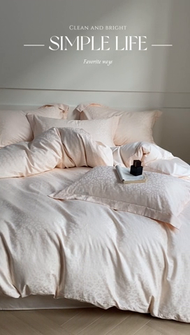 91家纺网 家纺一手货源 找家纺 （总）涵宸 2024新款全棉大提花系列四件套