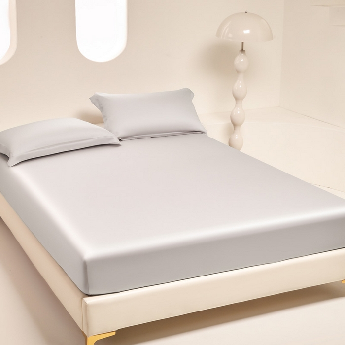 91家纺网 家纺一手货源 找家纺 涵宸 2024新款兰精天丝棉纯色单品-床笠 床笠-太空灰