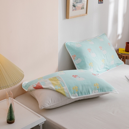 91家纺网 家纺一手货源 找家纺 （总）2024新款六层全棉纱布毛巾被-朴尔经典款常年备货