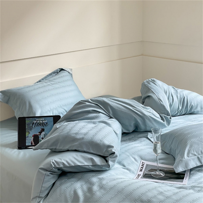 91家纺网 家纺一手货源 找家纺 涵宸 2024新款全棉大提花系列四件套 维秘-兰