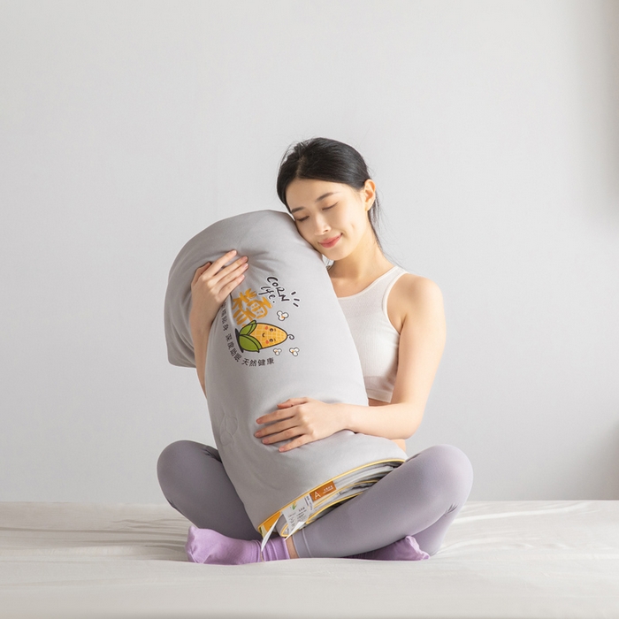 91家纺网 家纺一手货源 找家纺 慕尚家纺 2025新款针织玉米被夏被 玉米糯糯灰