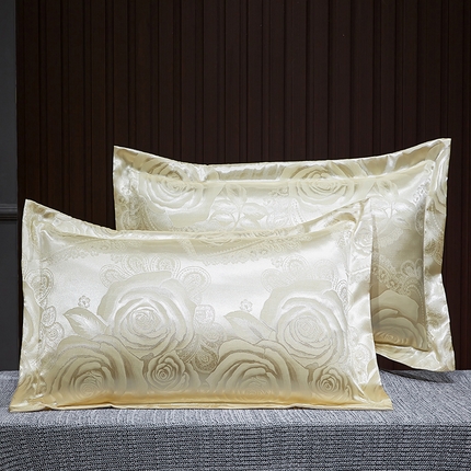 91家纺网 家纺一手货源 找家纺 （总）丰淘 2024新款贡缎提花枕套