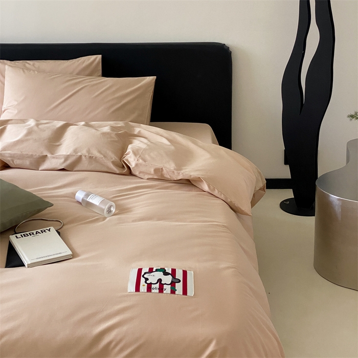 91家纺网 家纺一手货源 找家纺 三味舒屋 2024新款设计师款大织标全棉水洗棉套件 瑞秋