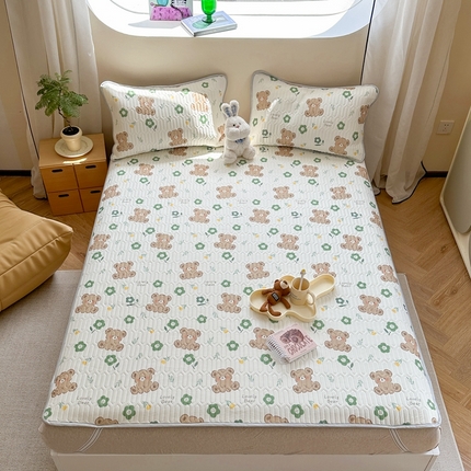 91家纺网 家纺一手货源 找家纺 （总）慕尚家纺 2025新款ms乳胶圆网花色乳胶凉席