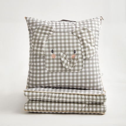 91家纺网 家纺一手货源 找家纺 （总）雷娜家居卡通手提款大象抱枕被