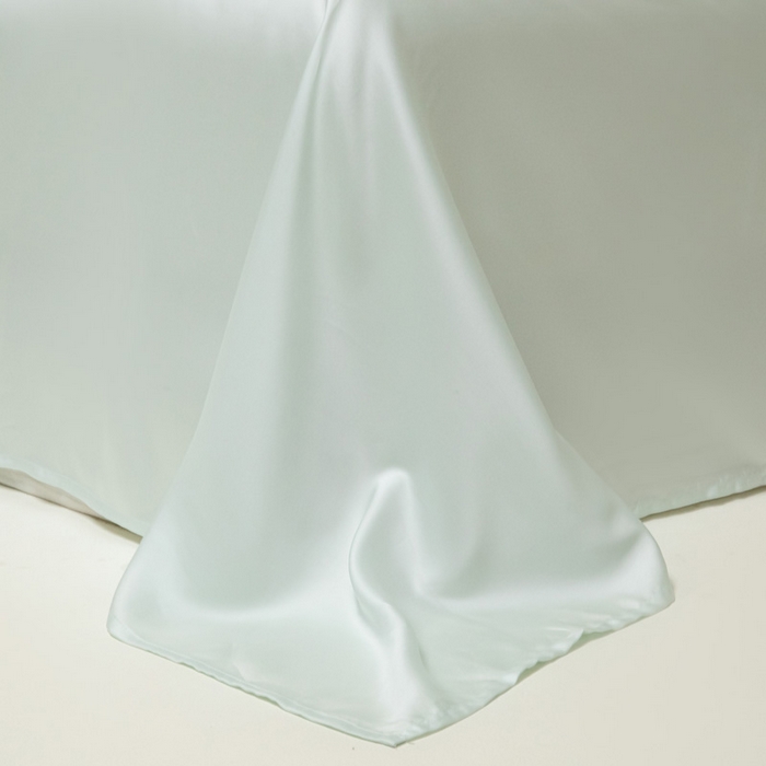 91家纺网 家纺一手货源 找家纺 涵宸 2024新款兰精天丝棉纯色单品-床单 床单-空绿