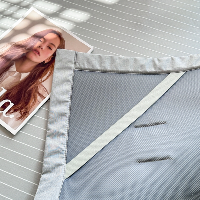 91家纺网 家纺一手货源 找家纺 慕尚家纺 2025新款无印良品冰丝软席 密条-灰