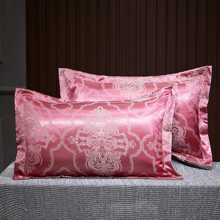 91家纺网 家纺一手货源 找家纺 （总）丰淘 2024新款贡缎提花枕套