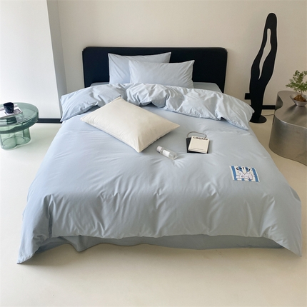 三味舒屋 2024新款设计师款大织标全棉水洗棉套件 噗噗狗