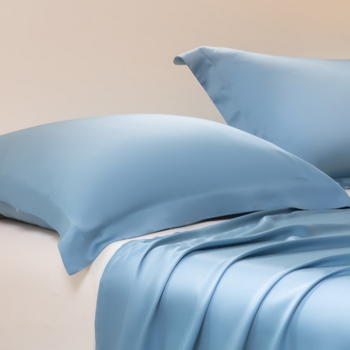 91家纺网 家纺一手货源 找家纺 涵宸 2024新款兰精天丝棉纯色单品-枕套 枕套-星耀兰