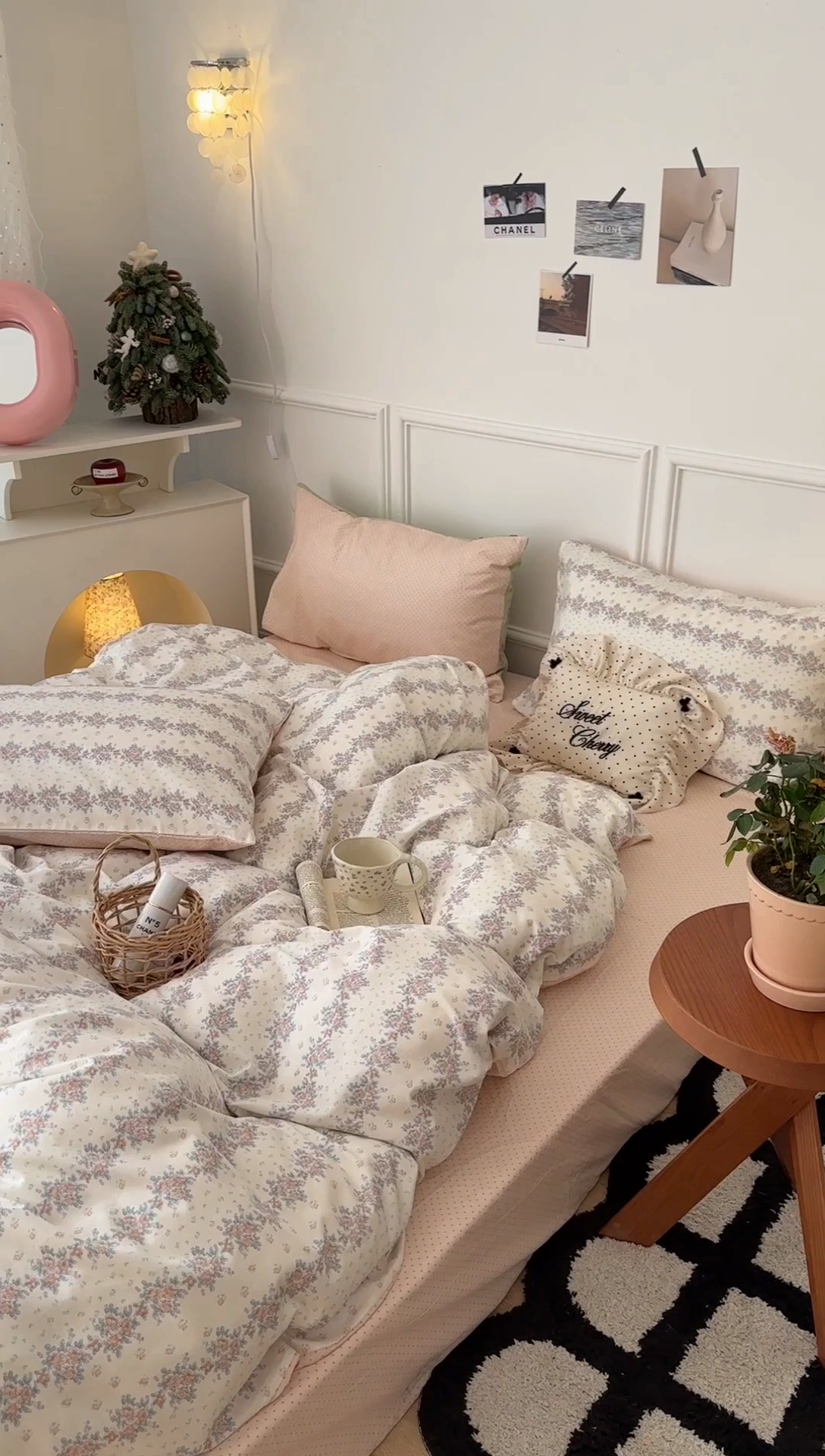 91家纺网 家纺一手货源 找家纺 昔可家纺 2024韩式碎花四件套 蜜语