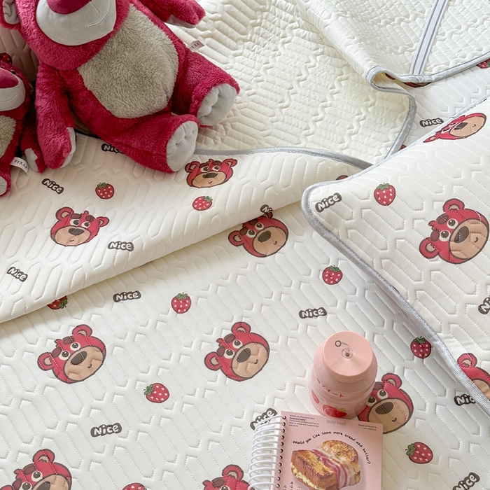 91家纺网 家纺一手货源 找家纺 （总）慕尚家纺 2025新款ms乳胶圆网花色乳胶凉席