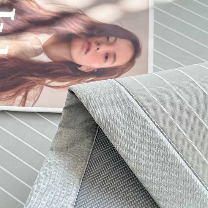 91家纺网 家纺一手货源 找家纺 慕尚家纺 2025新款无印良品冰丝软席 密条-灰