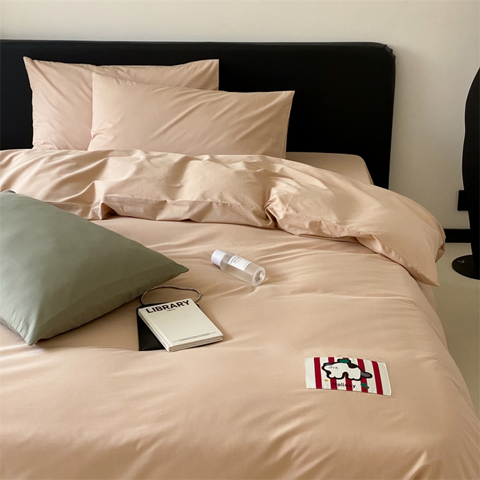 91家纺网 家纺一手货源 找家纺 三味舒屋 2024新款设计师款大织标全棉水洗棉套件 瑞秋