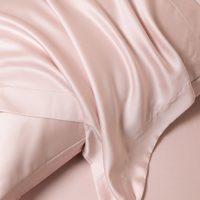 91家纺网 家纺一手货源 找家纺 涵宸 2024新款兰精天丝棉纯色单品-床单 床单-玫瑰粉