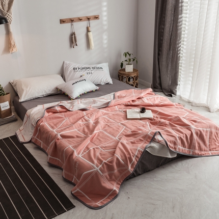 91家纺网 家纺一手货源 找家纺 （总）朴尔2024经典六层纱布全棉毛巾被系列-朴尔经典款常年备货