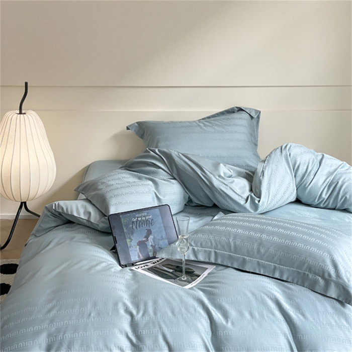 91家纺网 家纺一手货源 找家纺 涵宸 2024新款全棉大提花系列四件套 维秘-兰