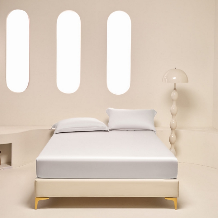 91家纺网 家纺一手货源 找家纺 涵宸 2024新款兰精天丝棉纯色单品-床笠 床笠-太空灰