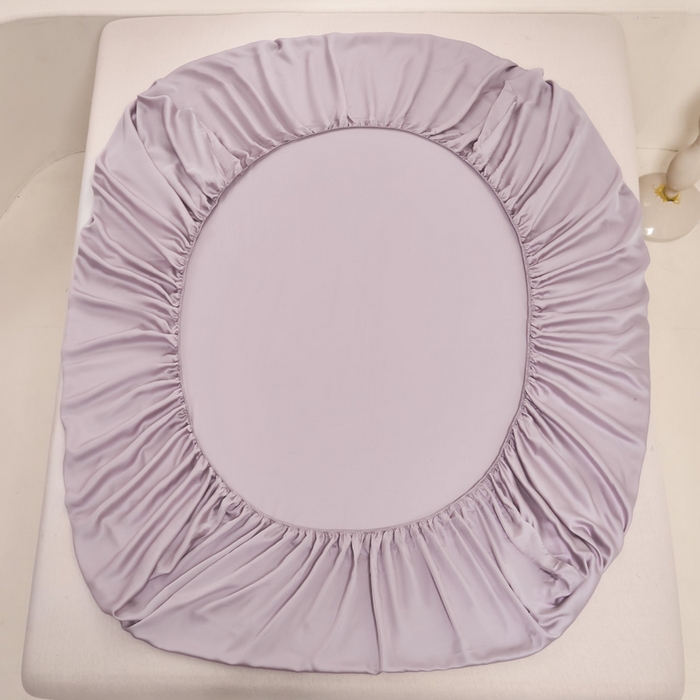 91家纺网 家纺一手货源 找家纺 涵宸 2024新款兰精天丝棉纯色单品-床笠 床笠-紫语