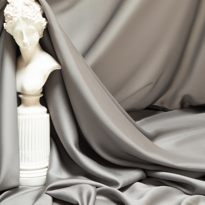 91家纺网 家纺一手货源 找家纺 涵宸 2024新款兰精天丝棉纯色单品-床单 床单-星夜灰