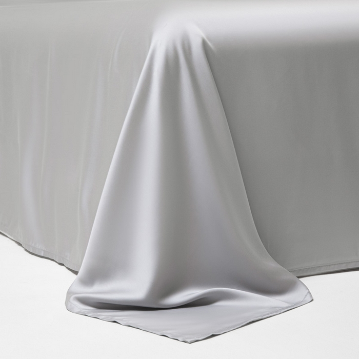 91家纺网 家纺一手货源 找家纺 涵宸 2024新款兰精天丝棉纯色单品-床单 床单-时尚灰