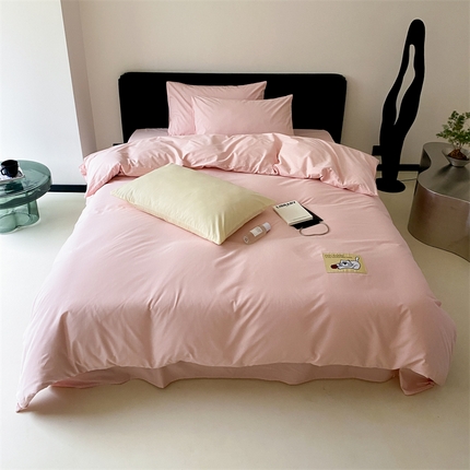 三味舒屋 2024新款设计师款大织标全棉水洗棉套件 艾米粉
