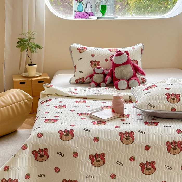 91家纺网 家纺一手货源 找家纺 （总）慕尚家纺 2025新款ms乳胶圆网花色乳胶凉席