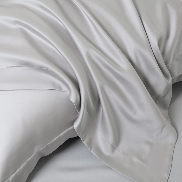 91家纺网 家纺一手货源 找家纺 涵宸 2024新款兰精天丝棉纯色单品-床单 床单-时尚灰