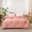 91家纺网 家纺一手货源 找家纺 初相识 2025新款针织棉大豆纤维被芯 粉色