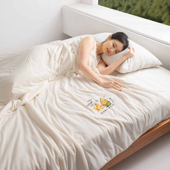 91家纺网 家纺一手货源 找家纺 （总）慕尚家纺 2025新款针织玉米被夏被