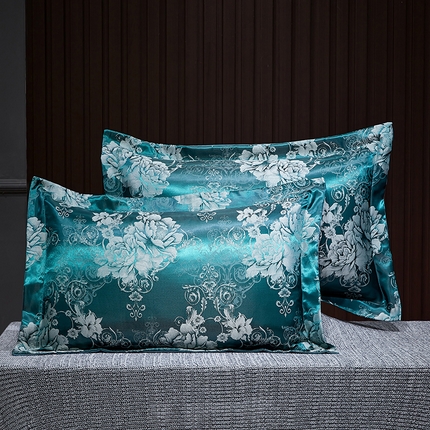 91家纺网 家纺一手货源 找家纺 （总）丰淘 2024新款贡缎提花枕套