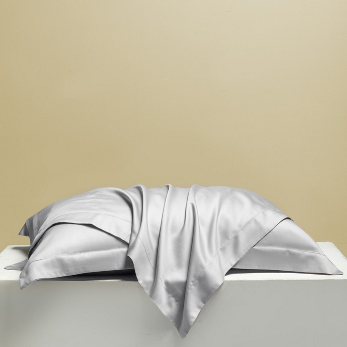 91家纺网 家纺一手货源 找家纺 涵宸 2024新款兰精天丝棉纯色单品-枕套 枕套-时尚灰