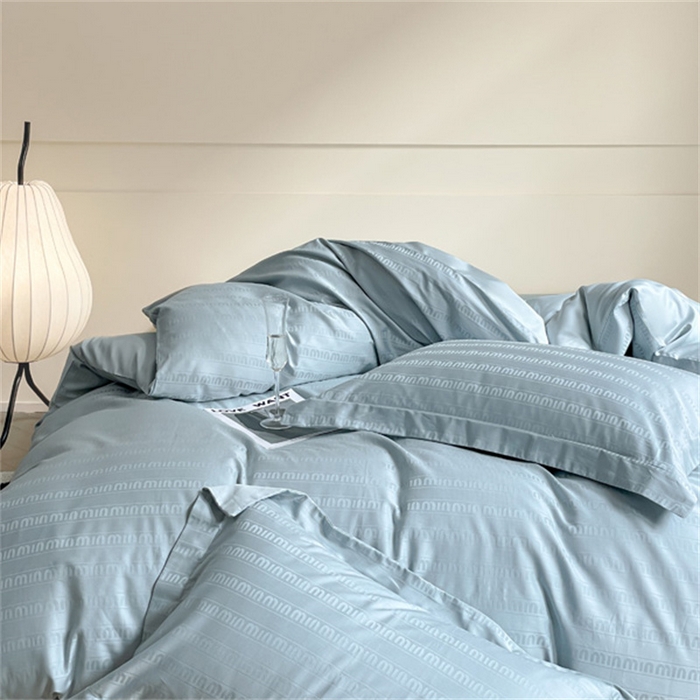 91家纺网 家纺一手货源 找家纺 涵宸 2024新款全棉大提花系列四件套 维秘-兰