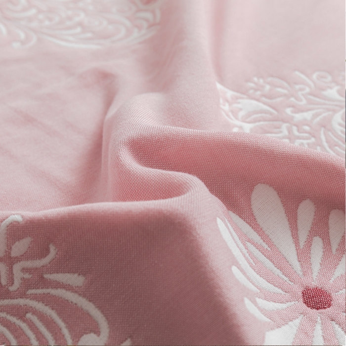 91家纺网 家纺一手货源 找家纺 （总）朴尔 2023年抽象风格六层纱布毛巾被系列-朴尔经典款常年备货